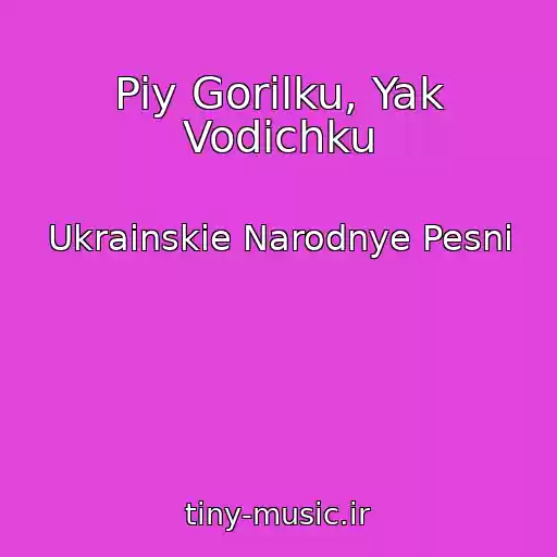 کاور آهنگ Piy Gorіlku, Yak Vodichku از Ukrainskie Narodnye Pesni