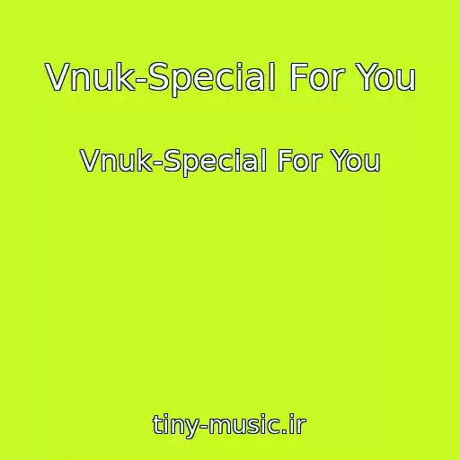 کاور آهنگ Vnuk-Special For You از Vnuk-Special For You