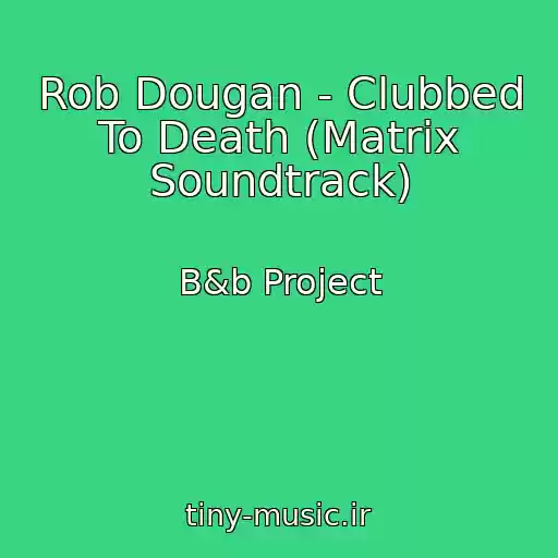 کاور آهنگ Rob Dougan - Clubbed To Death (Matrix Soundtrack) از B&b Project