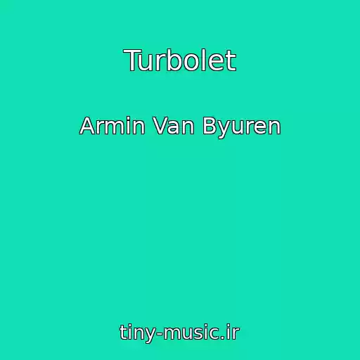 کاور آهنگ Turbolet از Armin Van Byuren