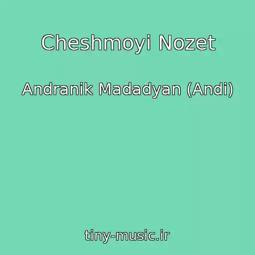 کاور آهنگ Cheshmoyi Nozet از Andranik Madadyan (Andi)