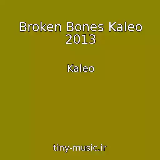 کاور آهنگ Broken Bones Kaleo 2013 از Kaleo