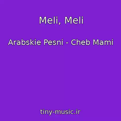 کاور آهنگ Meli, Meli از Arabskie Pesni - Cheb Mami