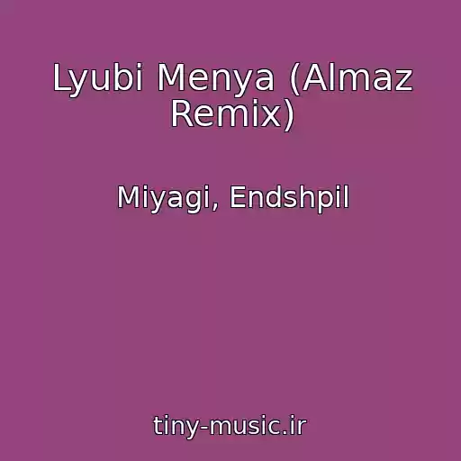 کاور آهنگ Lyubi Menya (Almaz Remix) از Miyagi, Endshpil