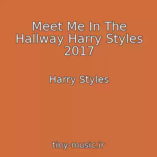 کاور آهنگ Meet Me In The Hallway Harry Styles 2017 از Harry Styles