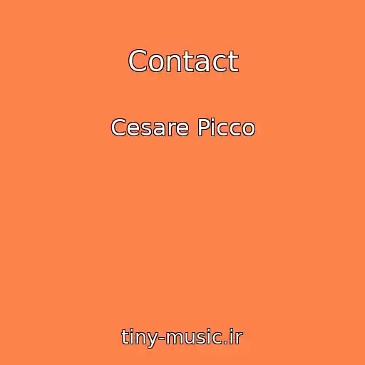کاور آهنگ Contact از Cesare Picco