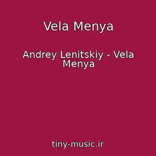 کاور آهنگ Vela Menya از Andrey Lenitskiy - Vela Menya
