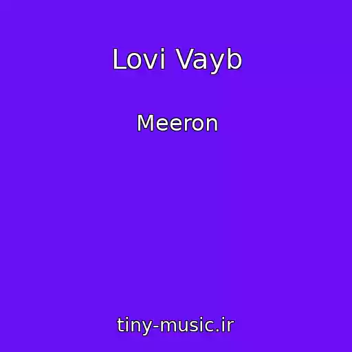 کاور آهنگ Lovi Vayb از Meeron