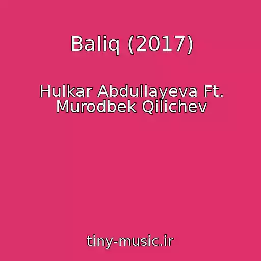 کاور آهنگ Baliq (2017) از Hulkar Abdullayeva Ft. Murodbek Qilichev