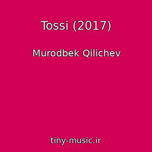 کاور آهنگ Tossi (2017) از Murodbek Qilichev