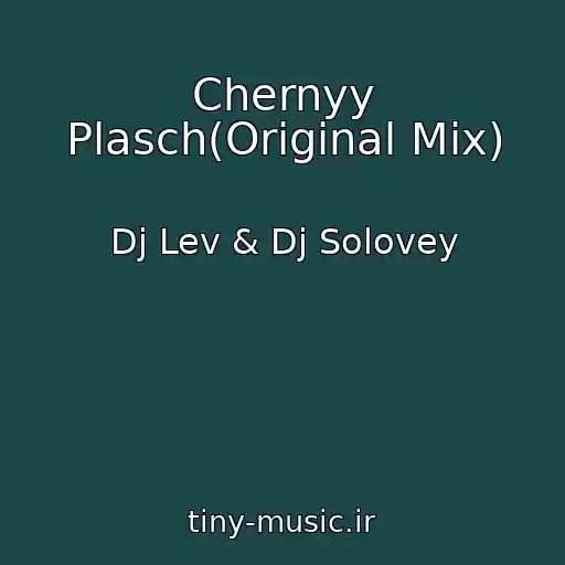 کاور آهنگ Chernyy Plasch(Original Mix) از Dj Lev & Dj Solovey