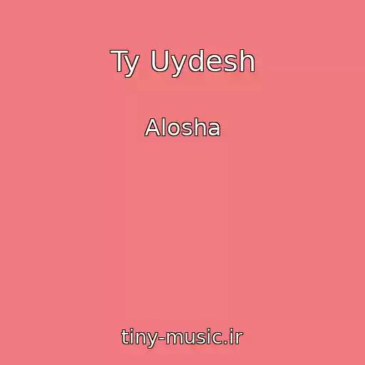 کاور آهنگ Ty Uydesh از Alosha