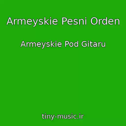 کاور آهنگ Armeyskie Pesni Orden از Armeyskie Pod Gitaru