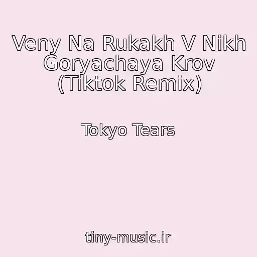 کاور آهنگ Veny Na Rukakh V Nikh Goryachaya Krov (Tiktok Remix) از Tokyo Tears