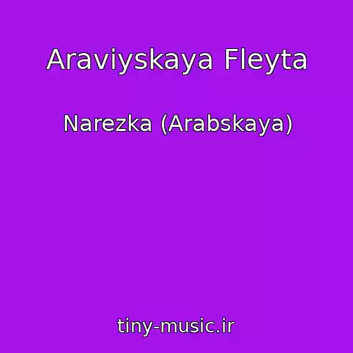 کاور آهنگ Araviyskaya Fleyta از Narezka (Arabskaya)