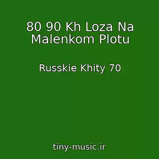 کاور آهنگ 80 90 Kh Loza Na Malenkom Plotu از Russkie Khity 70