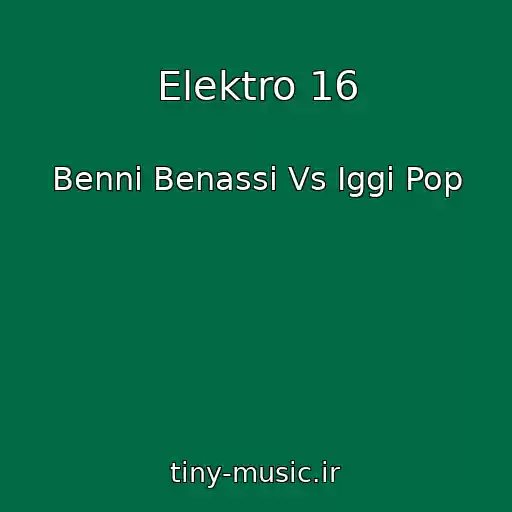 کاور آهنگ Elektro 16 از Benni Benassi Vs Iggi Pop