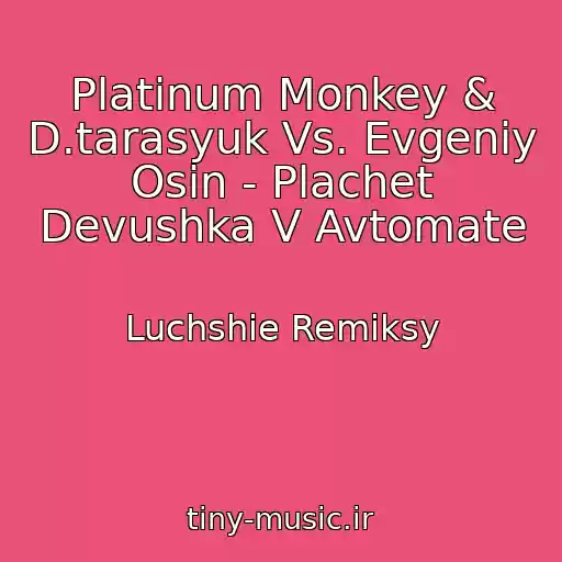 کاور آهنگ Platinum Monkey & D.tarasyuk Vs. Evgeniy Osin - Plachet Devushka V Avtomate از Luchshie Remiksy