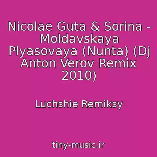 کاور آهنگ Nicolae Guta & Sorina - Moldavskaya Plyasovaya (Nunta) (Dj Anton Verov Remix 2010) از Luchshie Remiksy