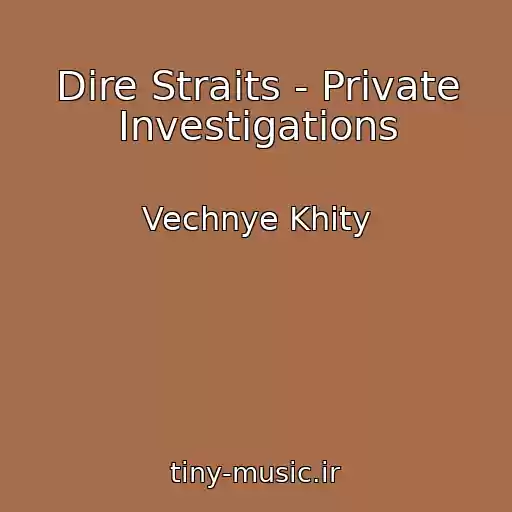 کاور آهنگ Dire Straits - Private Investigations از Vechnye Khity