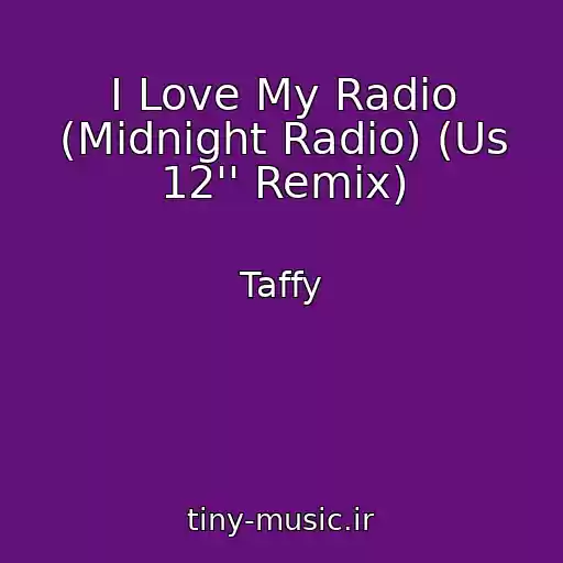 کاور آهنگ I Love My Radio (Midnight Radio) (Us 12'' Remix) از Taffy