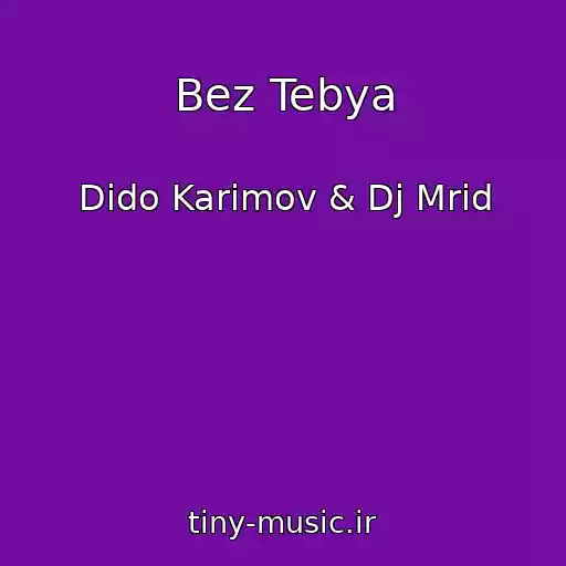 کاور آهنگ Bez Tebya از Dido Karimov & Dj Mrid