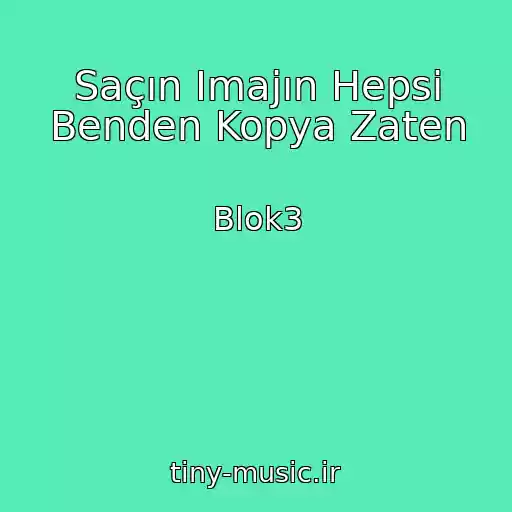 کاور آهنگ Saçın Imajın Hepsi Benden Kopya Zaten از Blok3