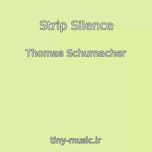 کاور آهنگ Strip Silence از Thomas Schumacher