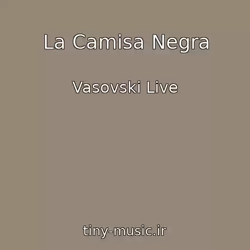 کاور آهنگ La Camisa Negra از Vasovski Live