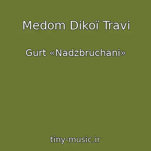 کاور آهنگ Medom Dikoї Travi از Gurt «Nadzbruchani»