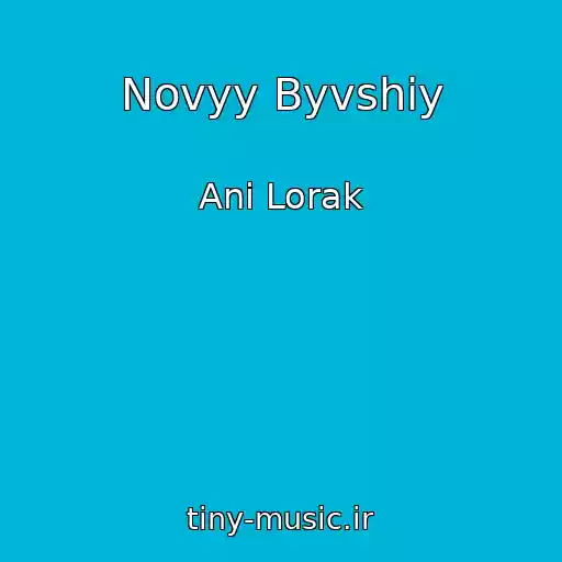 کاور آهنگ Novyy Byvshiy از Ani Lorak