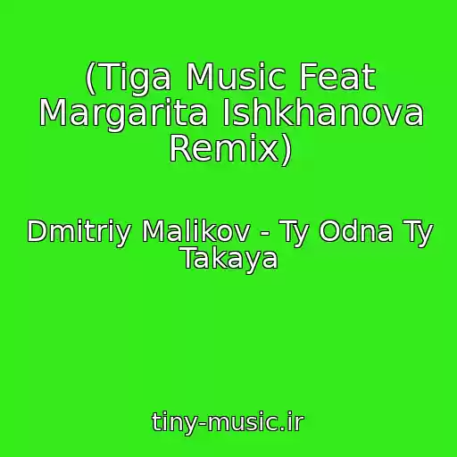 کاور آهنگ (Tiga Music Feat Margarita Ishkhanova Remix) از Dmitriy Malikov - Ty Odna Ty Takaya