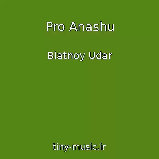 کاور آهنگ Pro Anashu از Blatnoy Udar