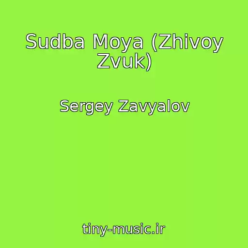 کاور آهنگ Sudba Moya (Zhivoy Zvuk) از Sergey Zavyalov
