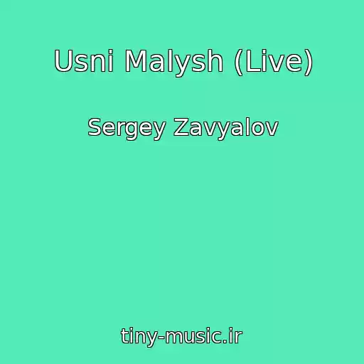 کاور آهنگ Usni Malysh (Live) از Sergey Zavyalov