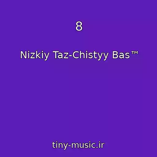 کاور آهنگ 8 از Nizkiy Taz-Chistyy Bas™