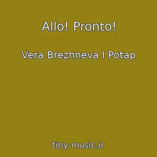 کاور آهنگ Allo! Pronto! از Vera Brezhneva I Potap