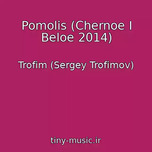 کاور آهنگ Pomolis (Chernoe I Beloe 2014) از Trofim (Sergey Trofimov)