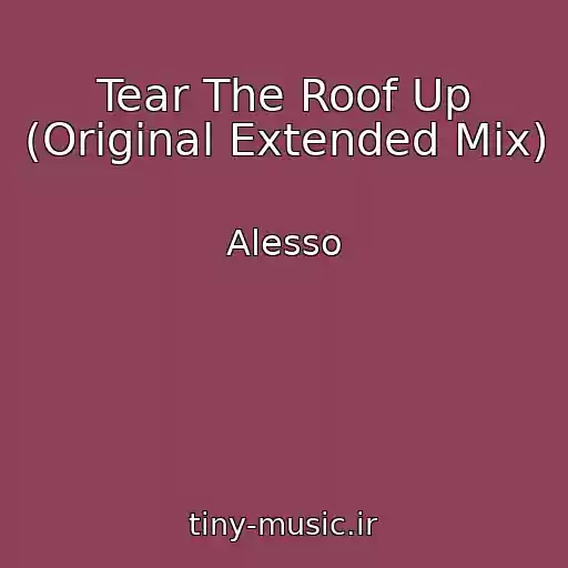کاور آهنگ Tear The Roof Up (Original Extended Mix) از Alesso