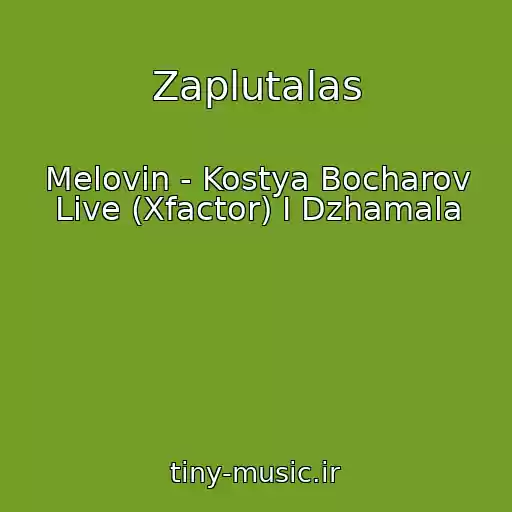 کاور آهنگ Zaplutalas از Melovin - Kostya Bocharov Live (Xfactor) I Dzhamala