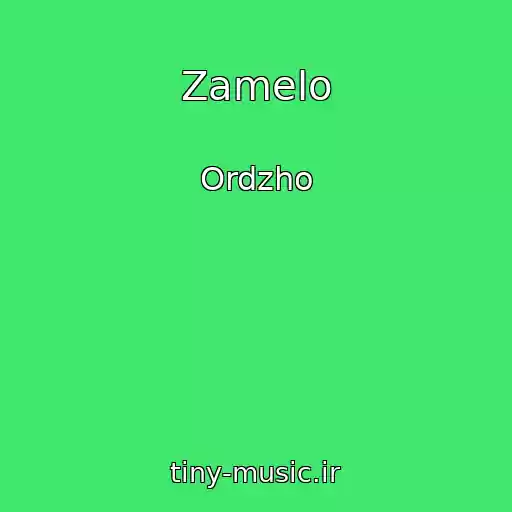 کاور آهنگ Zamelo از Ordzho