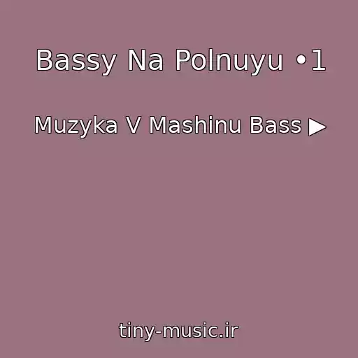 کاور آهنگ Bassy Na Polnuyu •1 از Muzyka V Mashinu Bass ▶