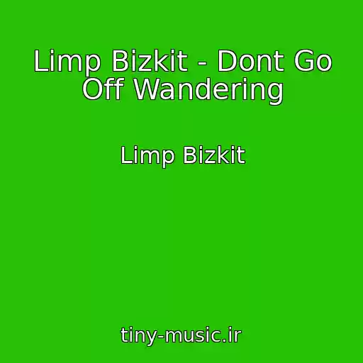 کاور آهنگ Limp Bizkit - Dont Go Off Wandering از Limp Bizkit