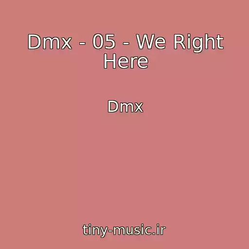 کاور آهنگ Dmx - 05 - We Right Here از Dmx