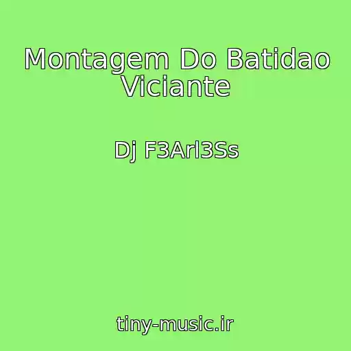 کاور آهنگ Montagem Do Batidao Viciante از Dj F3Arl3Ss