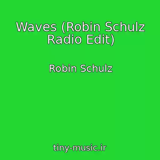 کاور آهنگ Waves (Robin Schulz Radio Edit) از Robin Schulz