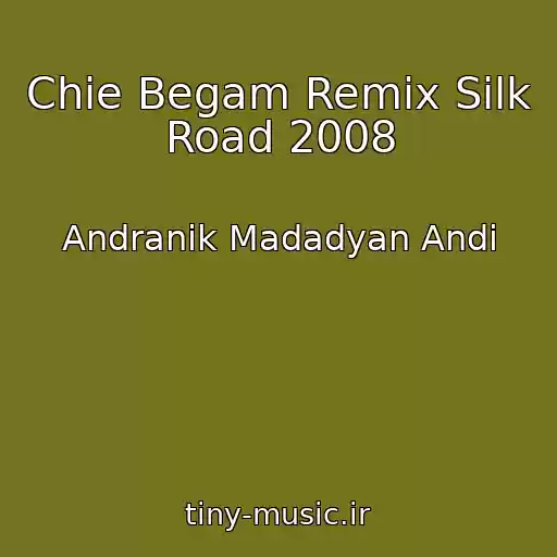 کاور آهنگ Chie Begam Remix Silk Road 2008 از Andranik Madadyan Andi