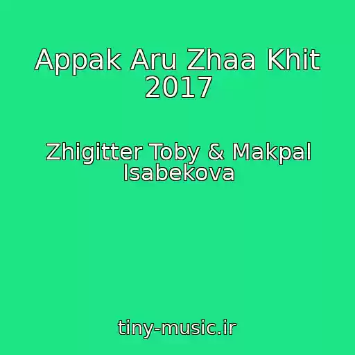 کاور آهنگ Appak Aru Zhaa Khit 2017 از Zhigitter Toby & Makpal Isabekova