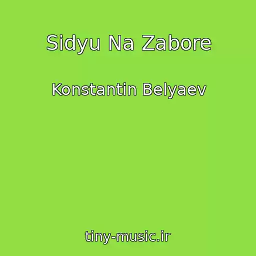 کاور آهنگ Sidyu Na Zabore از Konstantin Belyaev