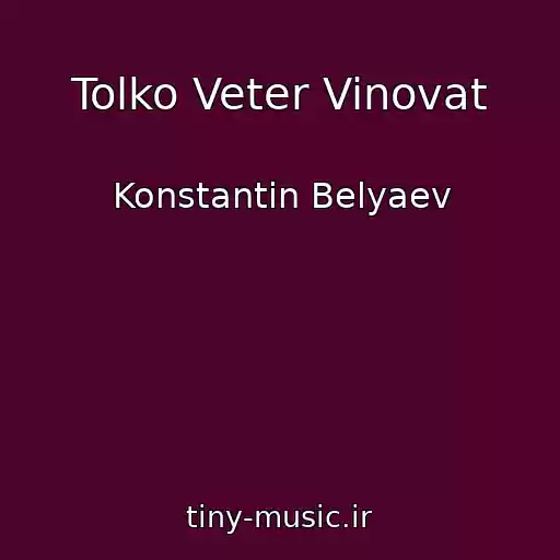 کاور آهنگ Tolko Veter Vinovat از Konstantin Belyaev